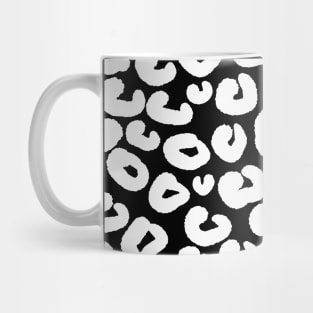 White leopard Mug